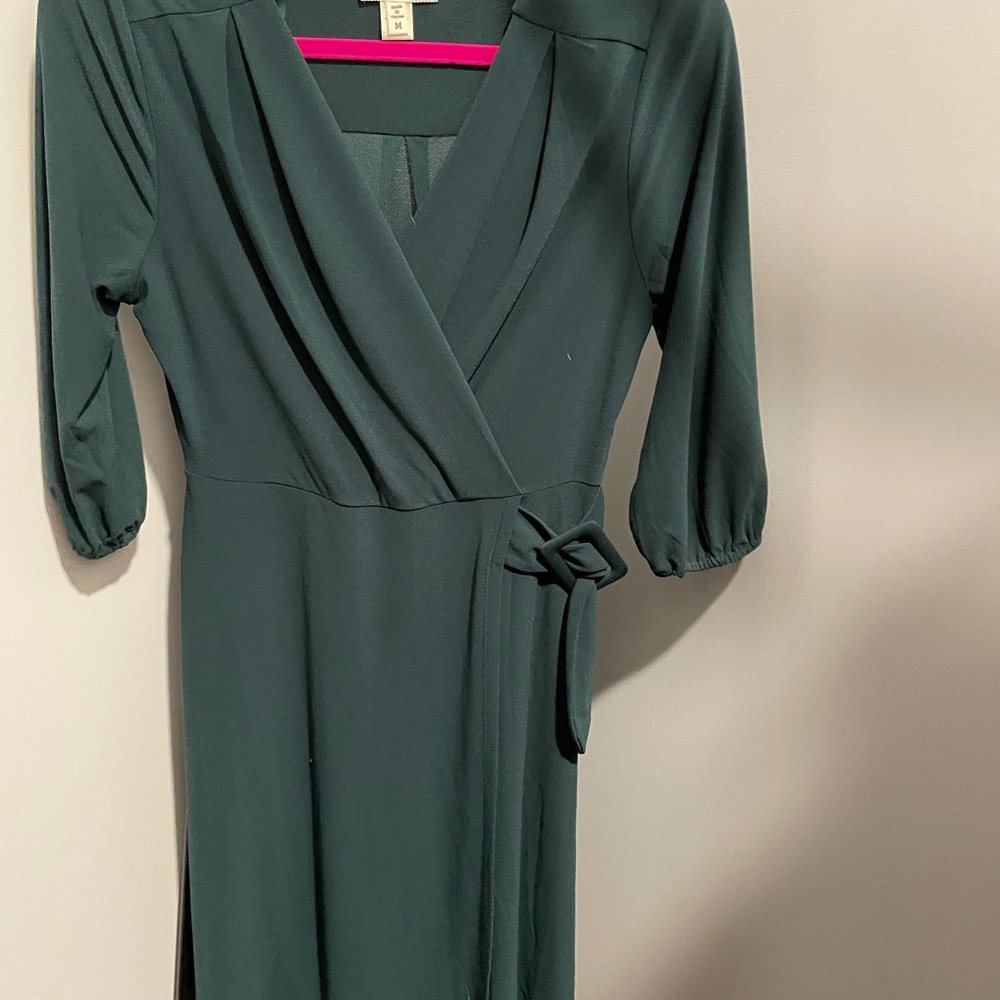 Green dress
